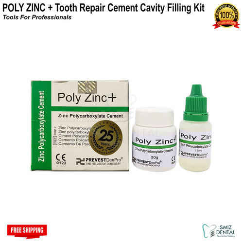 Poly zinc superior teeth - superior, tooth