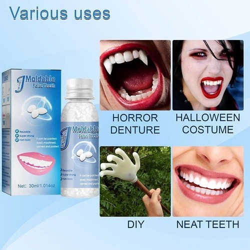 Permanent strong teeth - permanent,